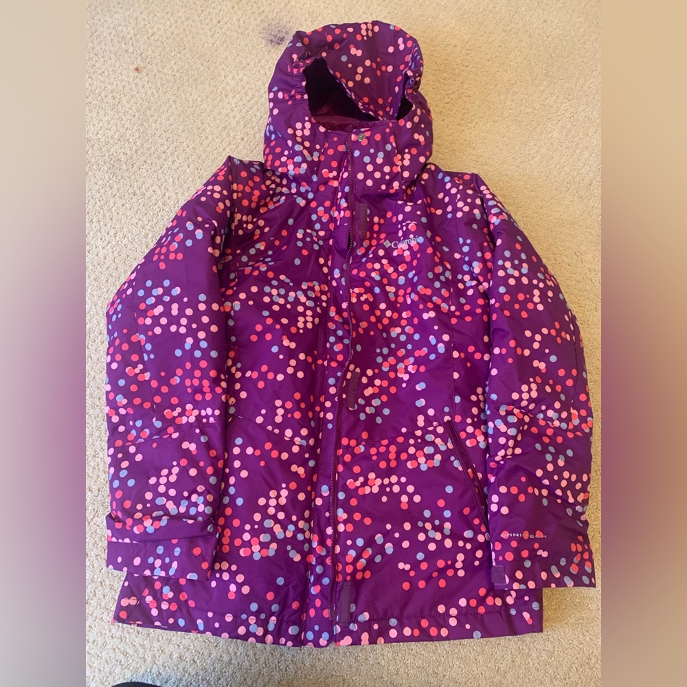 Columbia OmniTech interchangeable ski jacket. Like new condition.